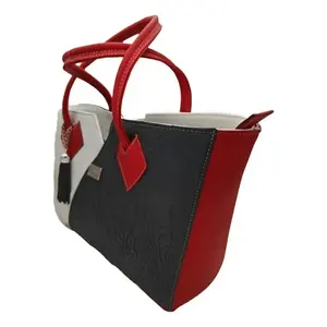Bolso Tote de Cuero Genuino Fana Lorena, Gran Capacidad, con Logotipo Impreso, para Uso Diario de Mujeres - Product Image 3