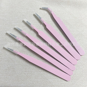 แหนบสแตนเลส ESD-15 แหนบโค้ง แหนบโลหะตรงสีลูกกวาด สามารถปรับแต่งโลโก้ได้ - Product Image 3