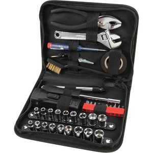 38 Piece Combination Tool Set 1/4 In Socket Drive Soft Case Household Repair Kit Chromium Vanadium Steel - Product Image 1