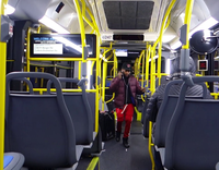 OSK 12V/24V 28.6 pouces Andorid Bus Route écran publicitaire 3G/4G/WIFI signalisation numérique avec GPS pour Bus