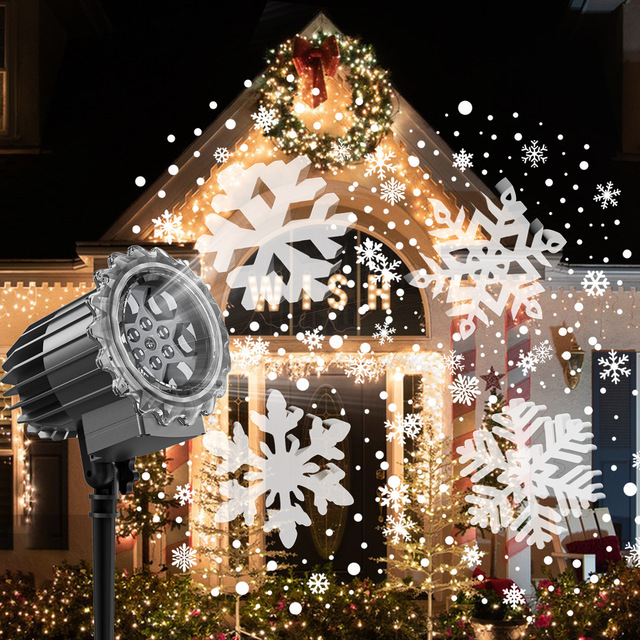 Manufacturer Christmas Lights Outdoor Waterproof Room Decor Decorative Lighting for Holiday Party Lamp Projection Holiday Light