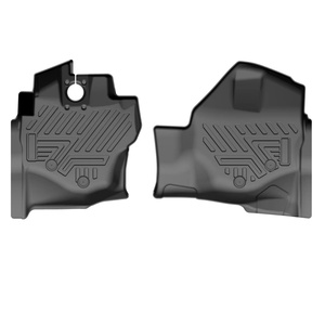 Alfombrillas de Lujo para Auto KQD, Juego Completo de 3 Piezas, TPE, Goma, Impermeables, Accesorios Decorativos para Kia BONGO3 2004-2025, 2 Asientos - Product Image 1