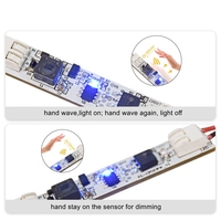 Circuit imprimé (PCB) pour éclairage LED sans soudure DC12V 24V avec variateur tactile, capteur de mouvement PIR et variateur IR à détection de mouvement des mains