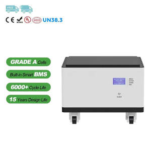Stackable 10kwh Home Energy Storage <b>Battery</b> <b>48v</b> 200ah Lithium Solar IP65 Protection CAN Port Hybrid Grid AC Output - Product Image 1