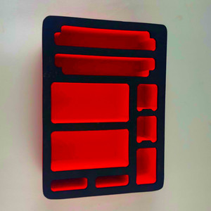 EPE foam bag Ixpe foam Packaging sponge High quality customized hardware box EVA foam tray for packing hardware box EVA insert