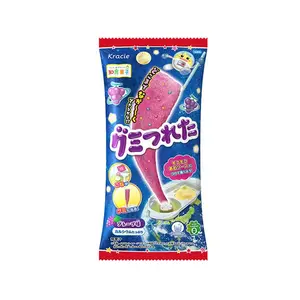 Japão Kracie Uva Sabor Pesca e Pesca 19g Lanche Doce Brinquedo Criativo DIY Infantil