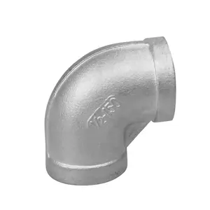 1/2" factory direct street elbow 90 Degree SS 304 &316 F/M Npt/Bsp Threaded Pip Fittings