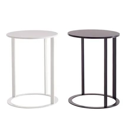 modern round metal side coffee end table for Living room and office 1 buyer