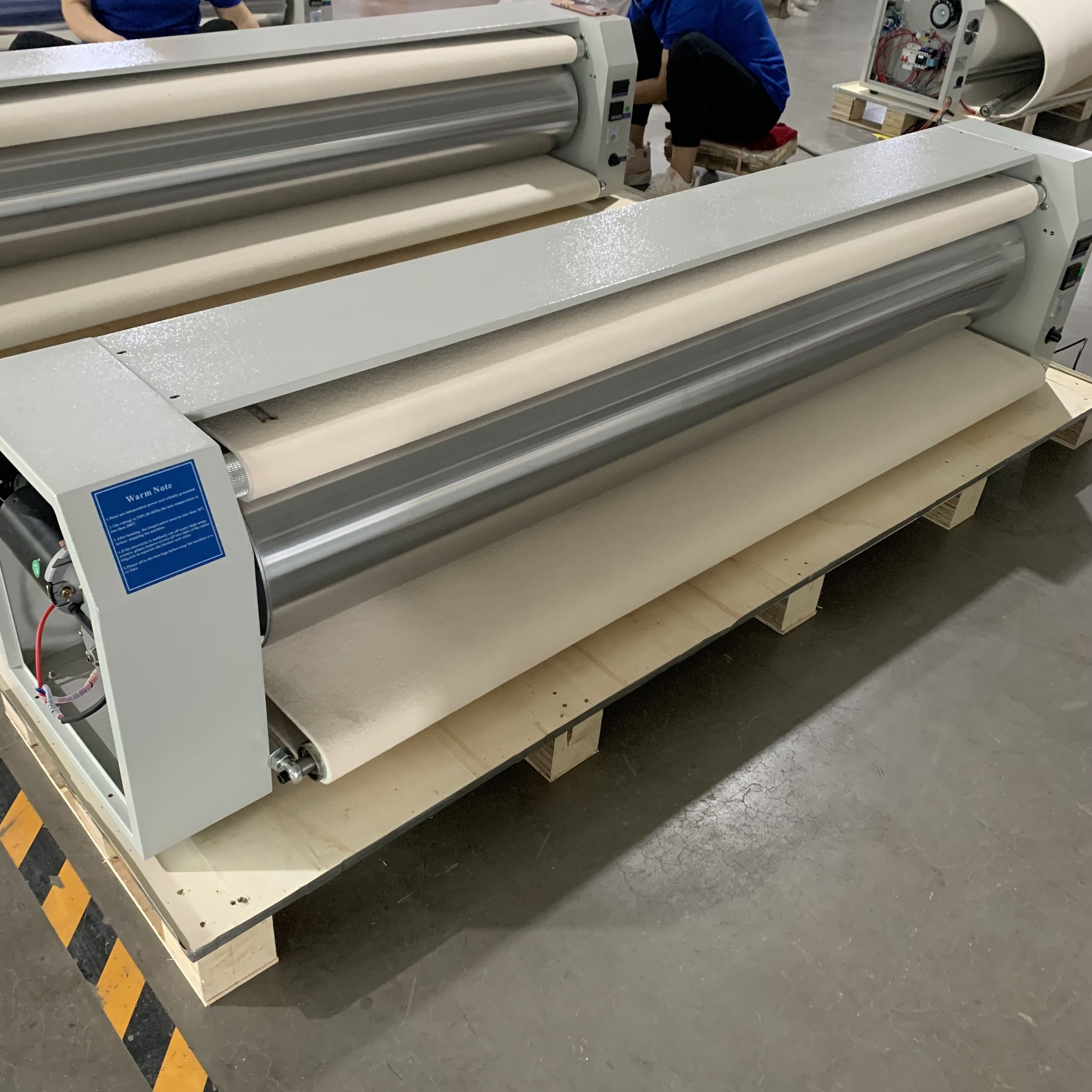 Heat Press Machine HC-1800 - 1800mm roller heat press for continuous sublimation textile production