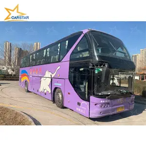 Used and new Yutong brand Euro2 50 seats diesel model city bus for long-distance transportation