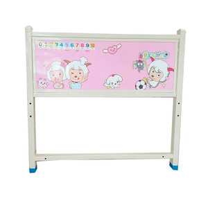 Cama de enfermería manual de 1,1 m, cama multifuncional totalmente de acero para niños con diseño de dibujos animados en rosa para niños mayores de 4 años - Product Image 4