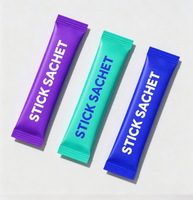 Sachets personnalisés en aluminium pour poudre de protéines, sachets pour poudre d'électrolytes, emballage pour boisson en poudre, mini-paquets de suppléments
