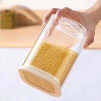 Bocaux de rangement empilables en verre borosilicate de haute qualité avec couvercles en verre transparent et silicone de qualité alimentaire