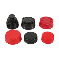 Bouchon de bouteille d'huile moteur 1L 4L Bouchon de bec en plastique PE avec fermeture à visser Taille 38mm pour canettes Bouteilles en plastique à usage chimique