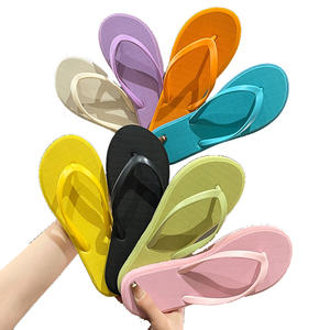 S09 all'ingrosso via mare spedizione moda pantofole a forma di V solid lacci delle scarpe per uomo <span class=keywords><strong>donna</strong></span> summer beach slipper flip flop - Product Image 1