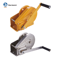 Treuil manuel à frein automatique, frein à friction manuel auto-freinant, conforme aux normes ASME B30.7 et OSHA, à double commande pour remorques de bateaux, VTT et engins de construction