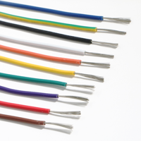 Fil de cuivre étamé toronné UL1015 24AWG 600V 105°C, câble électronique PVC pour capteurs, câblage d'appareils ménagers, alimentation industrielle et automobile
