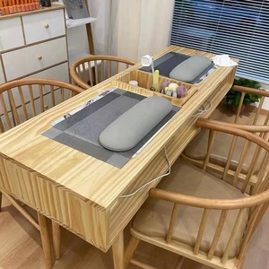 <span class=keywords><strong>Table</strong></span> de manucure en bois massif verni, <span class=keywords><strong>table</strong></span> de manucure, <span class=keywords><strong>table</strong></span> de conception d'ongles / <span class=keywords><strong>table</strong></span> de manucure avec aspirateur - Product Image 4