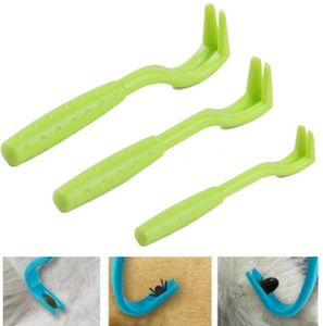 قطرات مزيل مشبك مشط القط الكلب العالمي علاج البراغيث والقراد البلاستيك المحمولة الحيوانات الأليفة مزيل القراد - Product Image 4