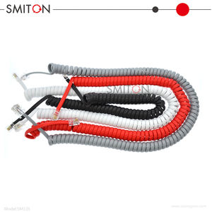 RJ9 Câble enroulé de 6 <span class=keywords><strong>pieds</strong></span> pour téléphone fixe RJ9 4P4C 1.85m/6ft-black - Product Image 6