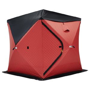 <span class=keywords><strong>Abri</strong></span> de pêche sur glace pop-up isolé, amélioré, coupe-vent et chaud, pour équipement de pêche - Product Image 1