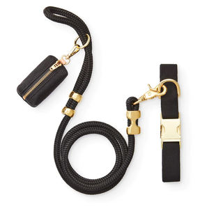 Collar de lujo personalizado para perros, juego para caminar, correa de entrenamiento para perros y dispensador de bolsas de basura - Product Image 6