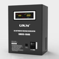 Stabilisateur de tension mural monophasé à haute précision avec contrôle par relais LED SVC, 500VA-30kVA, entrée AC 45V-280V, efficacité 97%