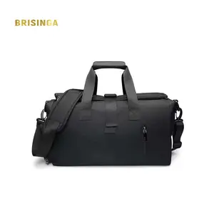 Bolsa de esportes personalizada, de alta qualidade, à prova d' água, rolante, duffel, bolsa preta, impressão, dobrável, 7 dias, impermeável, oem, mm, aceito 50*30*23cm