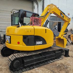 Offre Spéciale : Mini-Excavatrice Caterpillar 308D d'occasion, 8 tonnes, moteur japonais, modèle 2022, composants essentiels incluant moteur, pompe et engrenages - Product Image 1