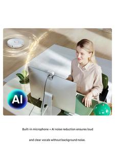 Insta360 Link 2 / Link 2C 4K AI Live Streaming Equipment, 1/2" Sensor, AI Tracking, Gesture Control, Noise-Cancelling <b>Mic</b> - Product Image 4