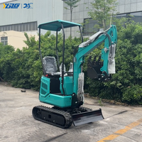 Mini-excavatrice robuste avec composants en acier trempé pour des performances industrielles durables, excavatrice sur chenilles professionnelle