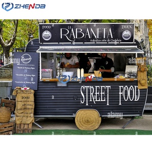High Quality Food Truck With Full Kitchen States <b>Car</b> <b>Trailers</b> Fully Equipped Kitchen Mobile Pizza Truck Food <b>Trailer</b> Coffee - Product Image 3