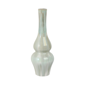 Vaso Scultoreo Alto in Ceramica per Arredamento Soggiorno, Vaso Decorativo per Fiori da Esposizione su Mensola Camera da Letto, Accento per la Casa - Product Image 3