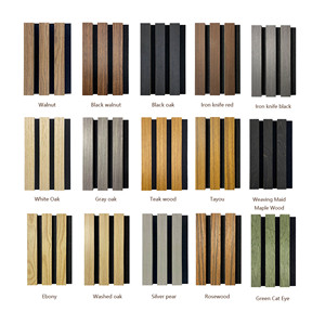 QIANIAO - Panel Acústico <span class=keywords><strong>de</strong></span> <span class=keywords><strong>Madera</strong></span> MDF Akupanel, Insonorizante, Moderno, Decorativo para Interiores, Personalizado al por Mayor - Product Image 4