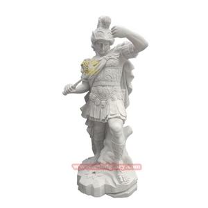 Statue de déesse de prêtre en marbre d'extérieur Sculpture sur pierre élégante Décoration de paysage de <span class=keywords><strong>jardin</strong></span> Sculpture d'art design - Product Image 3