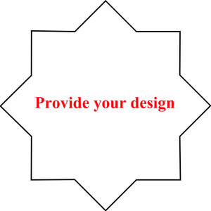 Pañuelo Personalizado de Licra de 65 cm (25 Pulgadas) con Estampado de Estrella de Flujo de Doble Cara para Fiestas y Festivales - Product Image 2