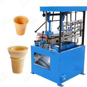 Machine à gaufrettes <span class=keywords><strong>pour</strong></span> cornets de crème glacée au chocolat Gelgoog, machine à fabriquer des gaufrettes, prix - Product Image 3