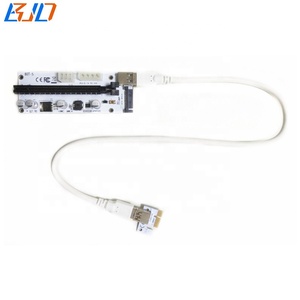 Bán buôn BIT-S <span class=keywords><strong>PCI</strong></span>-<span class=keywords><strong>E</strong></span> 16X khe cắm để PCIe X1 Adapter riser thẻ với <span class=keywords><strong>Molex</strong></span> <span class=keywords><strong>6pin</strong></span> & <span class=keywords><strong>SATA</strong></span> 15pin điện cho đồ họa Video Card - Product Image 3