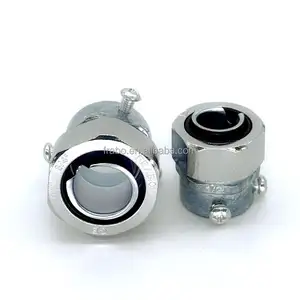 Dkj מתכת סגסוגת אבץ פלדה סגסוגת סוג שרוול גמיש קשיח צינור מחבר צינור גלי נוזל הדוק - Product Image 5