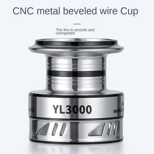 Hao Dunluya Draaiende Haspel Volledig Metalen 12-assige Hoge Snelheid 5.2 1 Overbrengingsverhouding 220G Rechter Oceaan Strand Vissen Zwart Sj1000 - Product Image 4