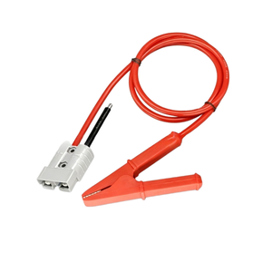 Câble de démarrage de batterie personnalisé 50A-200A avec pinces crocodiles, fil de connexion, câble de surtension automobile, fil conducteur de batterie, traitement - Product Image 3