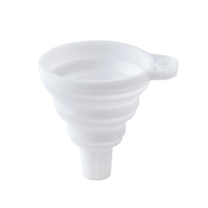 Entonnoir pliant Entonnoir pliable en silicone pour remplir bouteille d'eau Transfert de liquide Parfum Huile essentielle - Product Image 2