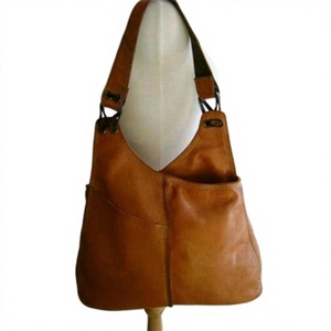 High Quality Genuine Leather Zipper Soft Waterproof Eco Friendly Heavy Weight Fashionable Girls Clutch Handbags <b>Long</b> Strap - Product Image 5