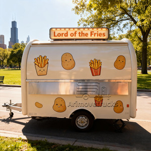 Personalización barato Vintage de alta calidad charcutería tuerca asar salchicha camión de comida quiosco con horno de <span class=keywords><strong>Gas</strong></span> ahumador plancha - Product Image 1