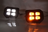 Feux antibrouillard LED 4x4, feux de jour pour Toyota Tacoma 2016 2017 2018, clignotants séquentiels DRL