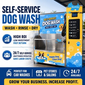 Estación de Lavado de Perros Comercial SUS304, Máquina Expendedora de Autoservicio, Máquina Portátil para Bañar Mascotas, Fabricante y Proveedor OEM - Product Image 1