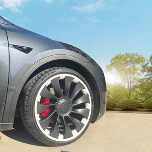 Offre Spéciale couvercle de moyeu de roue 19 pouces PP matériel enjoliveurs de couverture de roue de voiture pour Tesla modèle <span class=keywords><strong>Y</strong></span> - Product Image 5