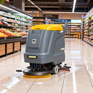 Wholesale Factory New Automatic Self-Propelled Floor Washing Cleaning Machine <b>Mini</b> Walk Floor Scrubber 2800/h Floor Scrubber - Product Image 3