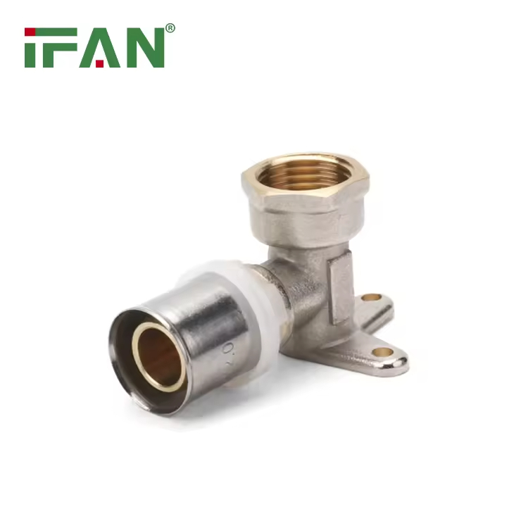 Press Wall Plate Elbow