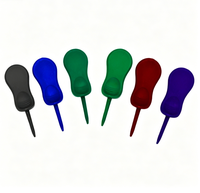 Outil de réparation de divots de golf à une seule pointe en plastique, accessoire de golf personnalisable (logo et couleur), souvenir de golf en gros